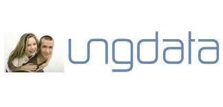 Ungdata-logo.  Jente og gutt - Klikk for stort bilde